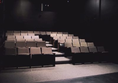 The Hobgoblin Playhouse, a 50-seat black box theater located at the heart of Theatre Row on Santa Monica Blvd.