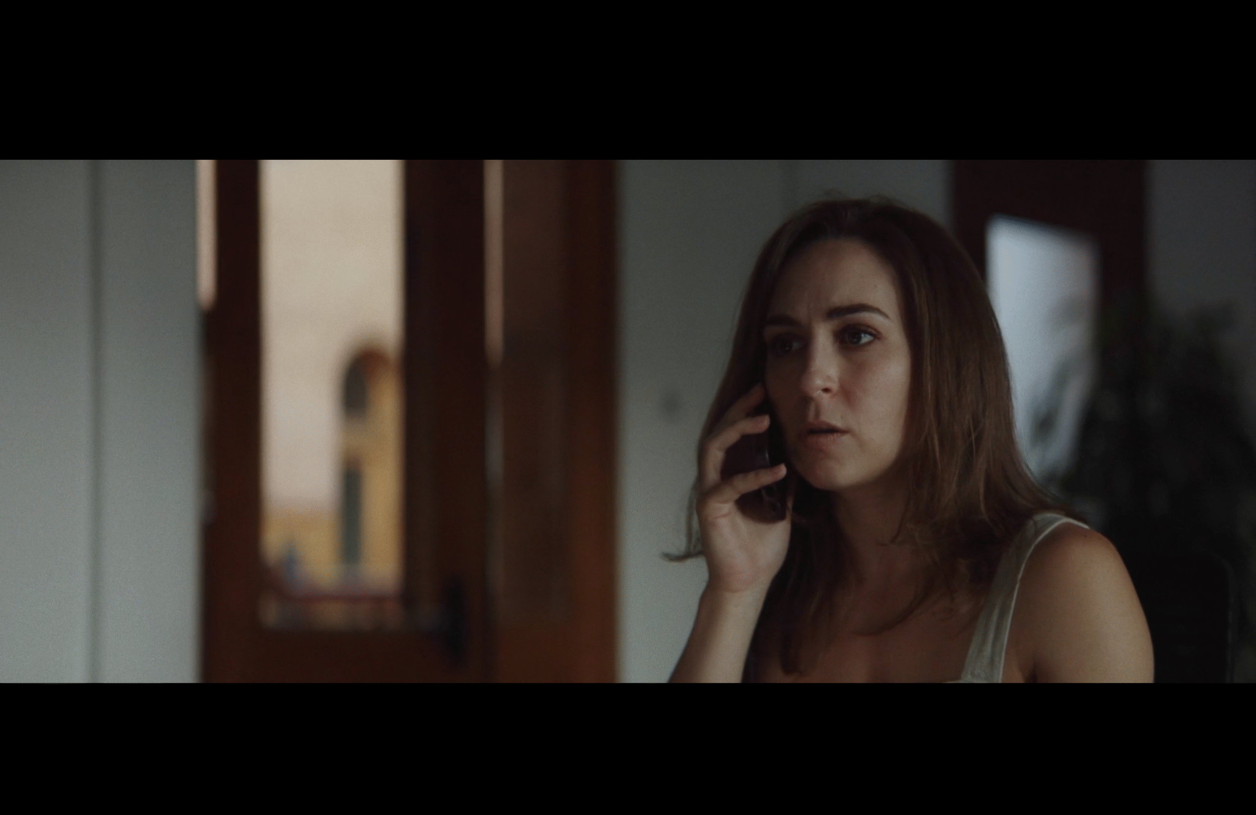 Mikenzie Dane in horror thriller short film Deadline directed by Alex Gardels